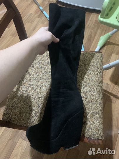 Сапоги ботфорты 35 размер