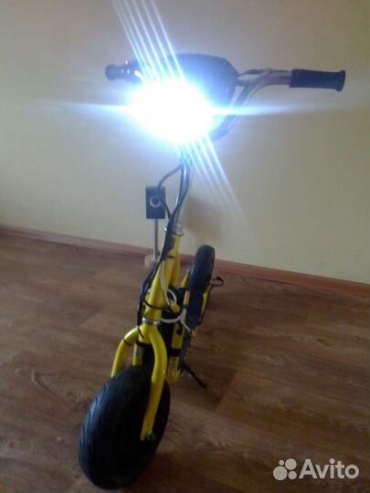 Электросамокат резвый, мягкий, полнопривод