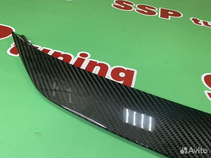 Спойлер для BMW G30 DA, сухой карбон