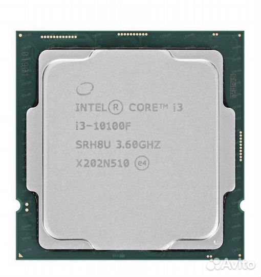 Процессор intel core i3 10100f