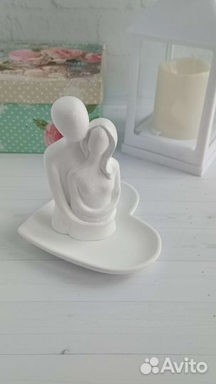 Ваза/Статуэтка/ кашпо из гипса декор, подарки