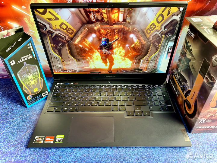 Ноутбук Lenovo Legion / RTX / AMD Ryzen 7
