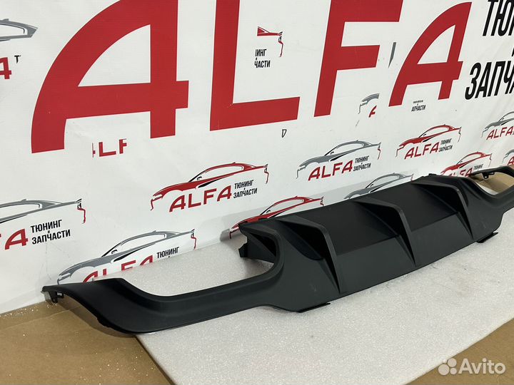 Диффузор на Mercedes W204