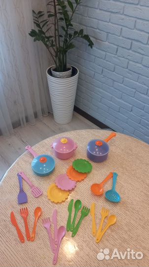 Детская посудка, гончарный круг с электр. мотором