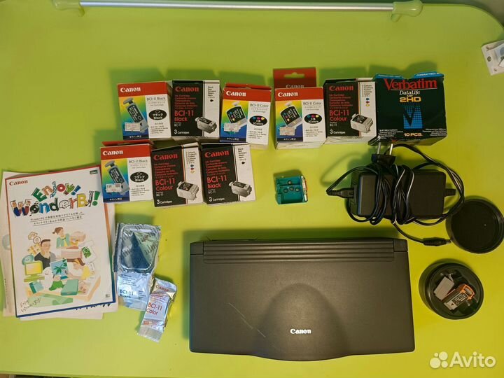 Портативный принтер canon bjc-80v