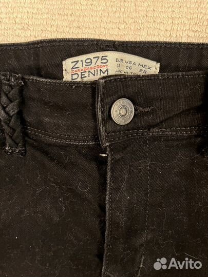 Шорты джинсовые черные denim S