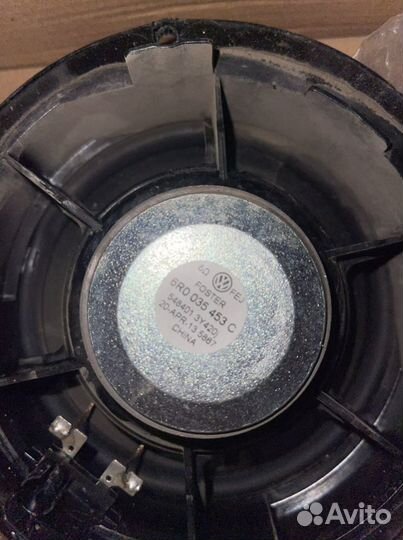 Динамики оригинальные на поло седан