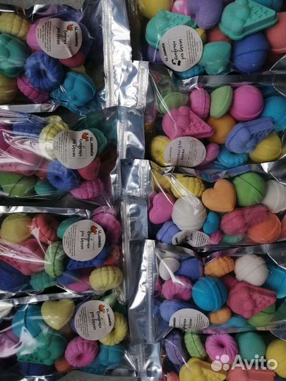 Бомбочки для ванны набор