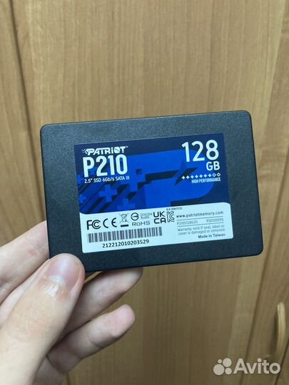 Ssd patriot p210 128gb