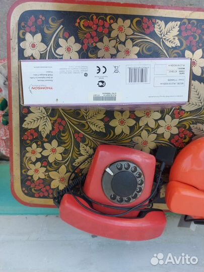 Телефон СССР дисковый, телефон томпсон