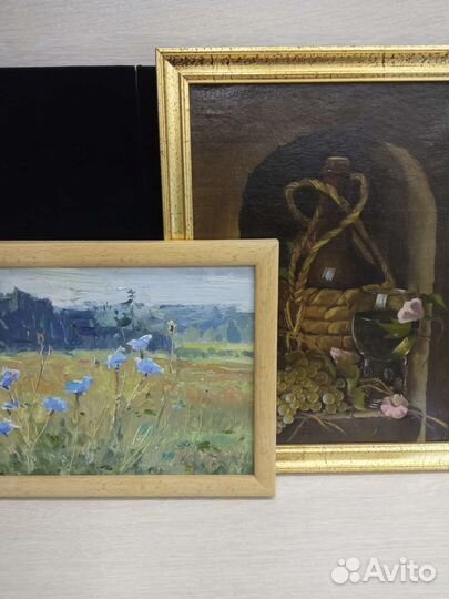 Картина маслом в раме