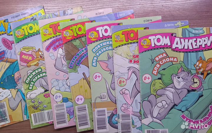 Комиксы том и джерри