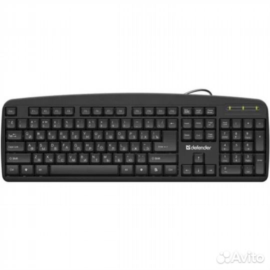Проводная Клавиатура Defender HB-910 черная