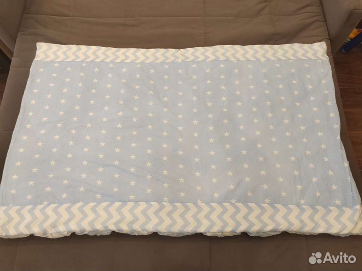 Одеяло лоскутное детское бомбон