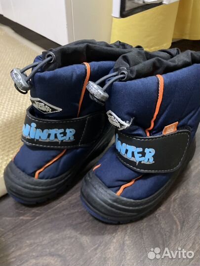Ботинки зимние детские 24 25