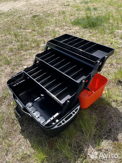 Ящик для рыбалки и кемпинга 3-х полочный Новый