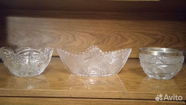 Хрустальная ваза