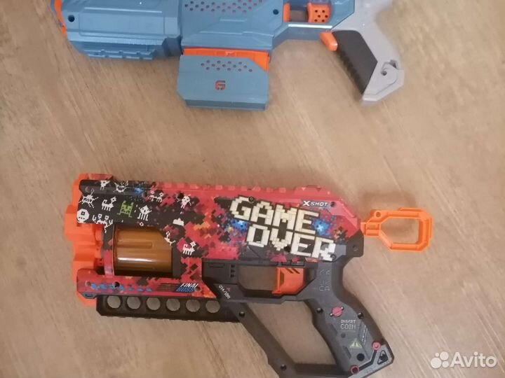 Бластер x shot skins