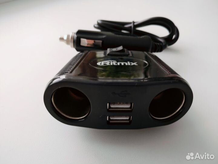 Разветвитель автоприкуривателя Ritmix RM-422