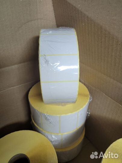 Термо этикетка 58х40\3000 этикеток в ролике