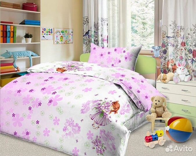 Детское постельное белье 1.5сп