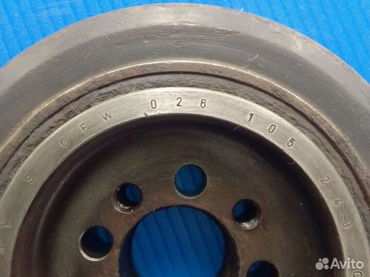 Шкив коленвала Volkswagen Passat B3 KR