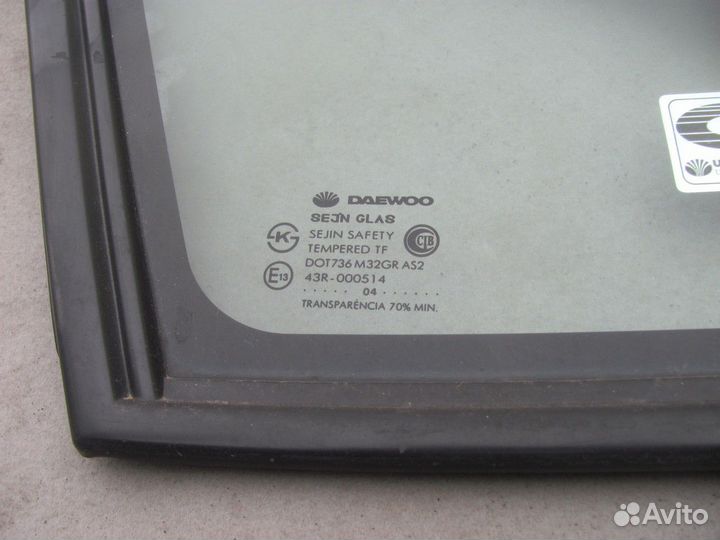 Форточки кузова Daewoo Nexia дэу нексия