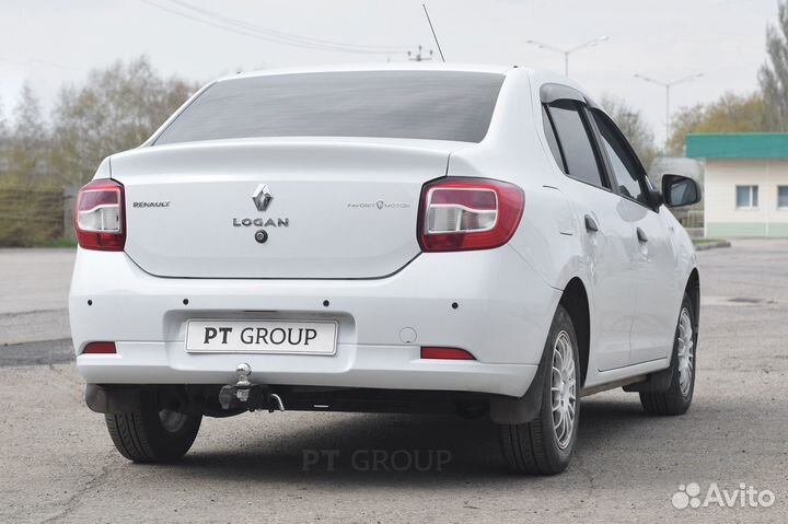 Фаркоп под квадрат Renault Logan