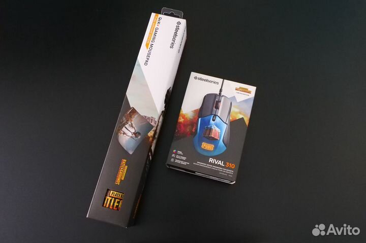 SteelSeries Pubg Bundle Rival 310 + QcK+