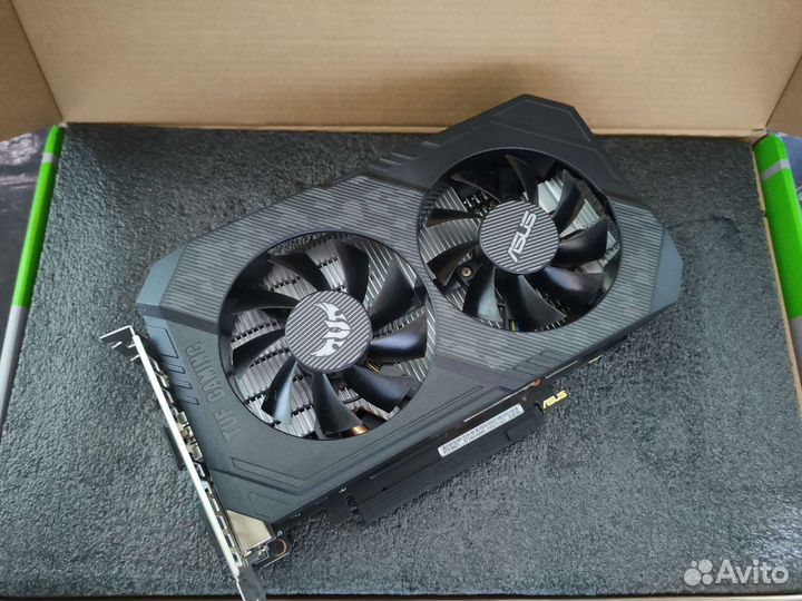 Как новая Asus GTX 1660 Ti 6gb