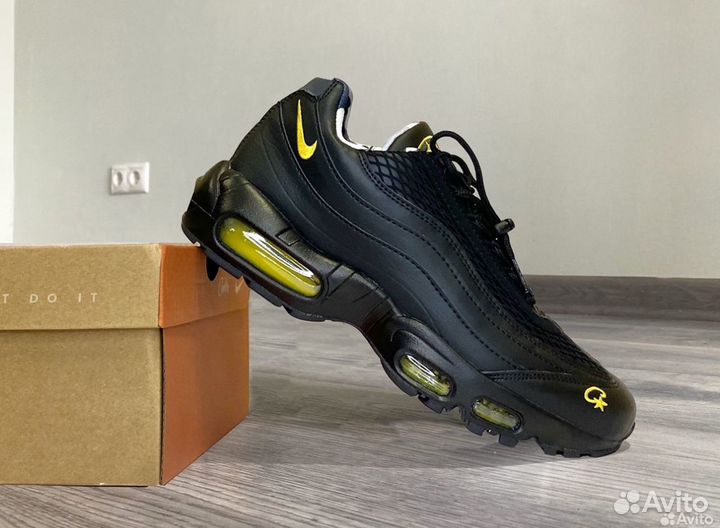 Кроссовки Nike Air Max 95 SP Corteiz Black Gold