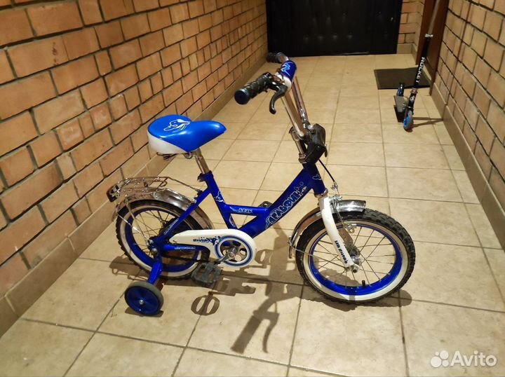 Детский велосипед десна колеса 14 дюймов