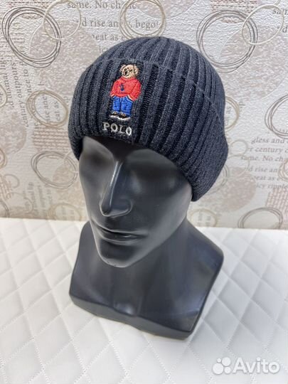 Шапка polo ralph lauren мишка