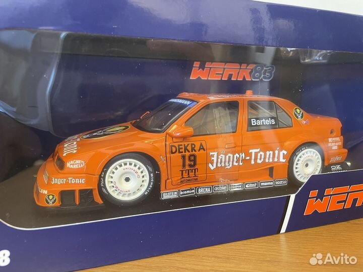 Модель Alfa Romeo 155, DTM, M. Bartels, 1995, 1:18