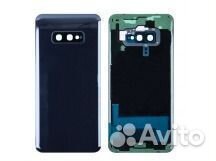 Задняя крышка для Samsung G970F (S10e) Черный - Пр