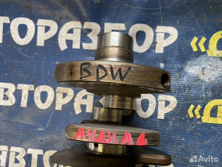 Коленвал Ауди A6 С6 (04г-10г) 2.4 BDW