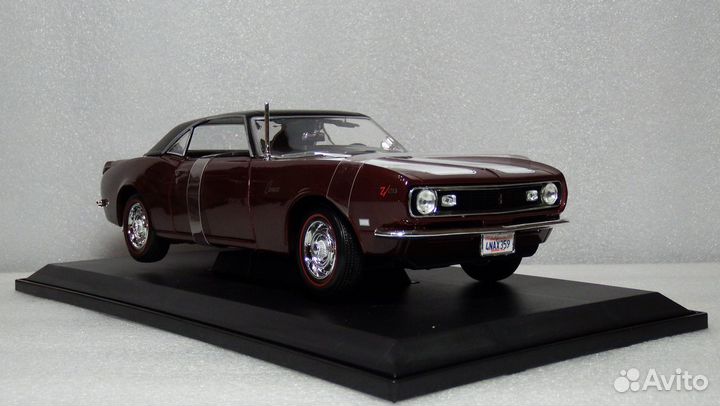 1/18 Chevrolet Camaro Z28 1968 (для Максима)