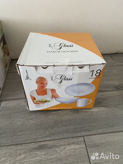 Набор тарелок новый