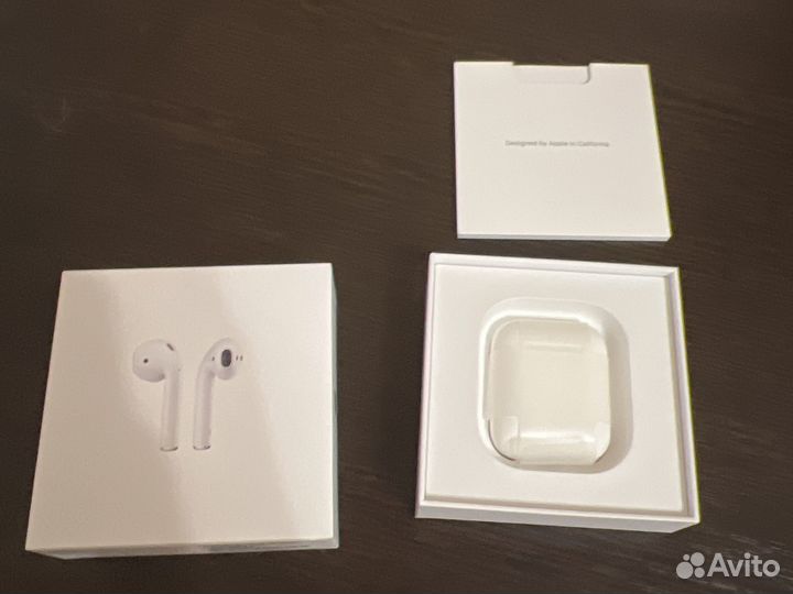 Беспроводные наушники apple airpods 2