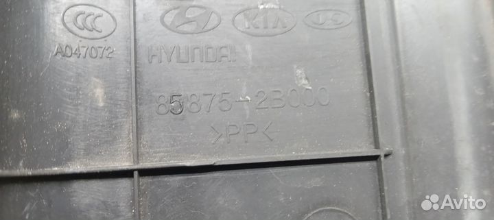 Накладка порога (внутренняя) Santa Fe (CM) 2006-20