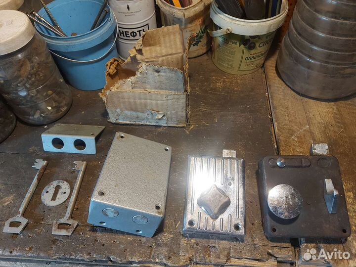 Замок дверной накладной СССР