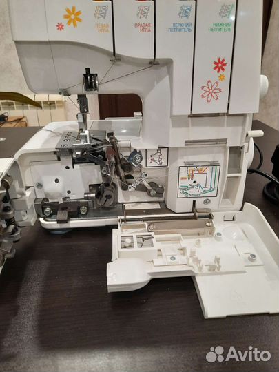 Оверлок 4-х ниточный бытовой