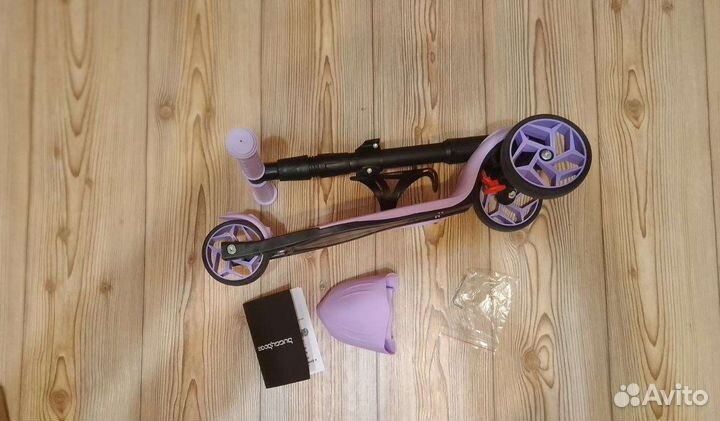 Самокат детский трехколесный новый