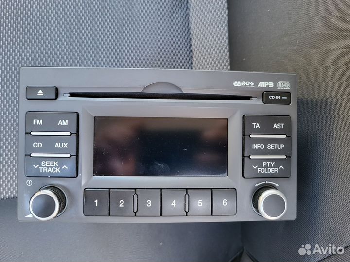 Штатная магнитола KIA RIO 2 Рестайлиг 2009-2011