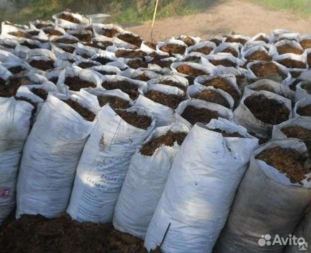 Навоз коровий в мешках