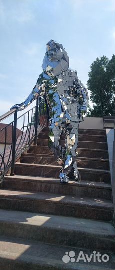 Аниматор,встреча гостей,фотозона,зеркальный костюм