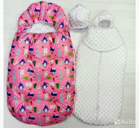 Зимний Комплект на выписку для девочки