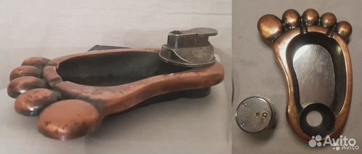 Пепельницы металл хрусталь стекло СССР