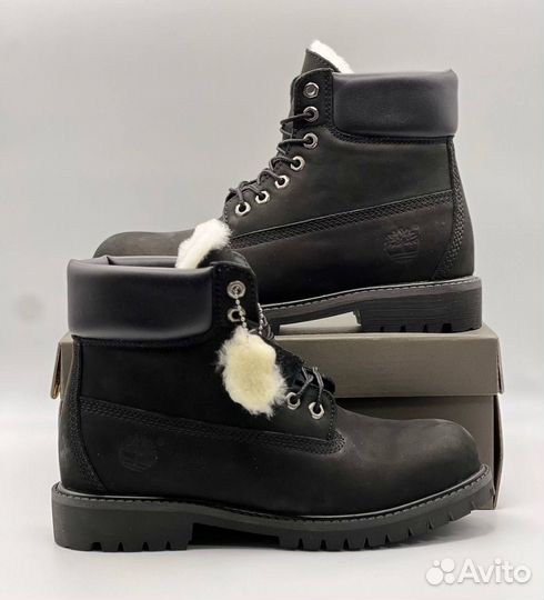 Стильные Timberland с мехом