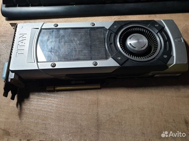 Видеокарта geforce gtx titan black б/у